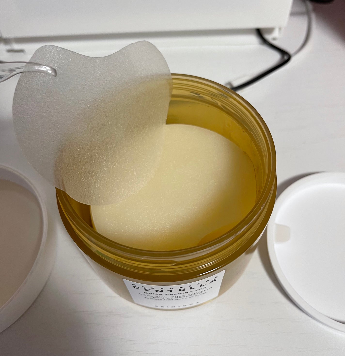 センテラ クイックカーミングパッド/SKIN1004/トナーパッドを使ったクチコミ(1枚目)