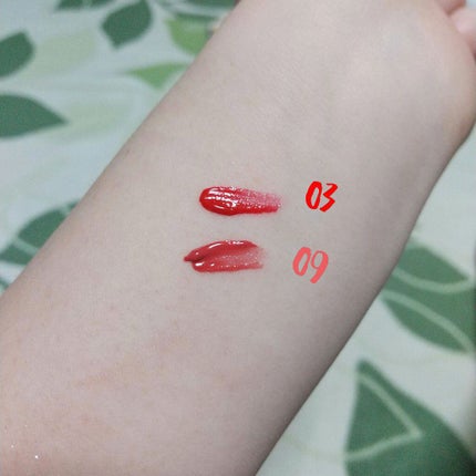 ジューシーラスティングティント/rom&nd/リップティントを使ったクチコミ(2枚目)