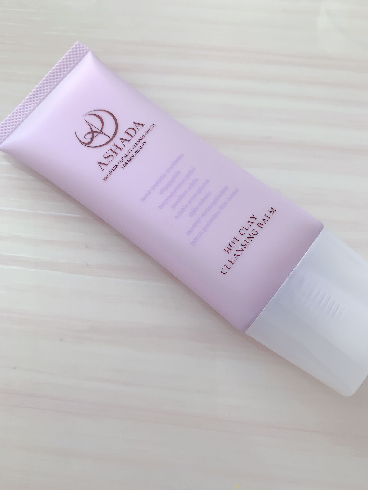 ホットクレイ クレンジング バーム/アスハダ/クレンジングバームを使ったクチコミ（1枚目）