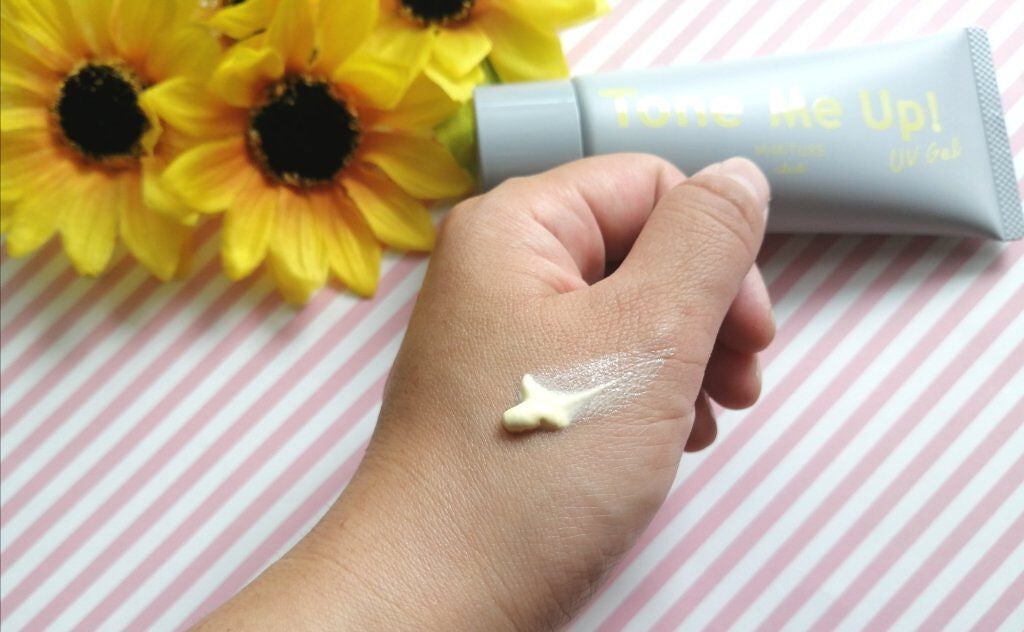 ミミチュール トーンミーアップ UVジェル/クラブ/日焼け止めジェルを使ったクチコミ(2枚目)