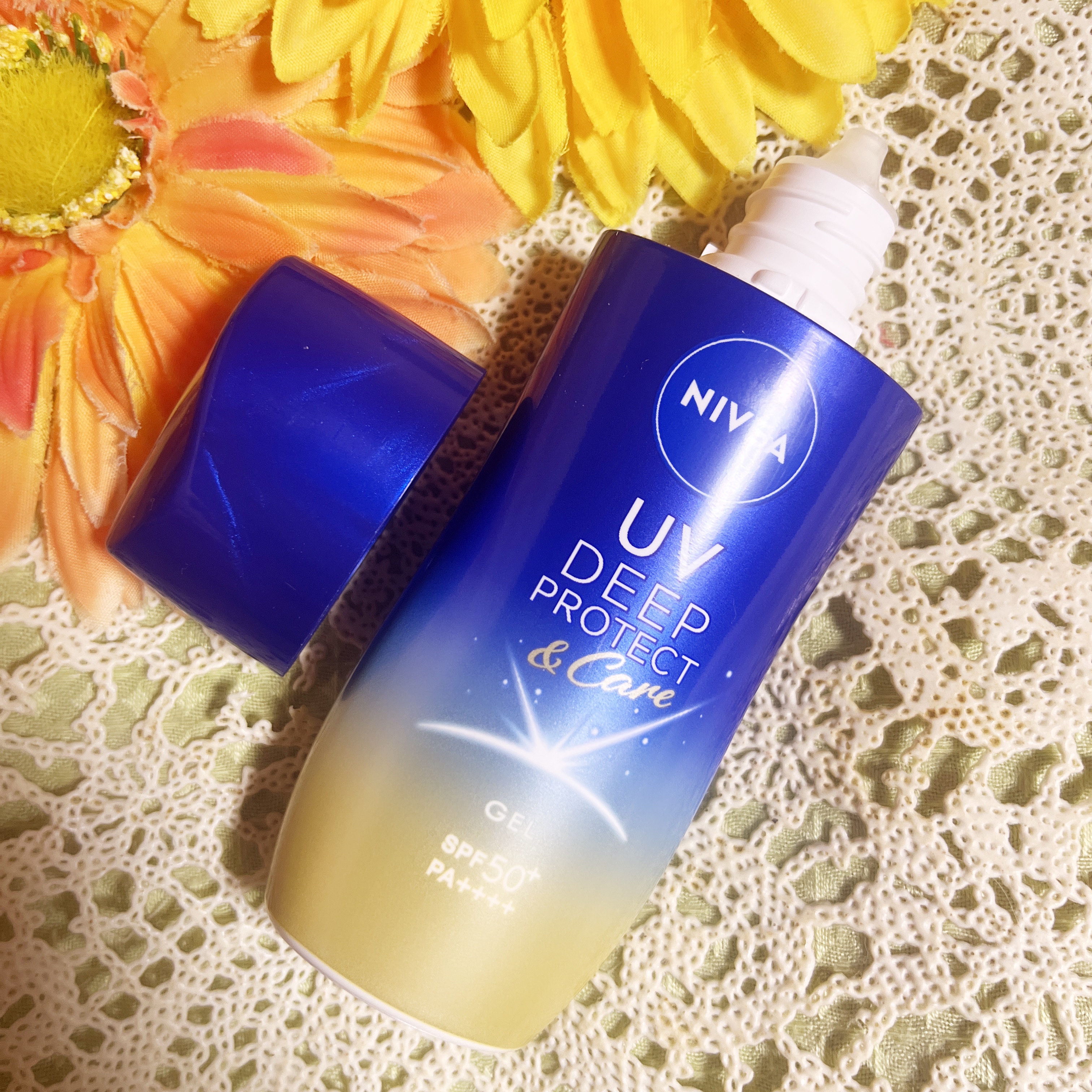 ニベアUV ディープ プロテクト＆ケア ジェル/ニベア/日焼け止めジェルを使ったクチコミ（2枚目）