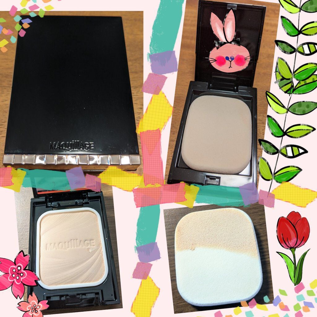 ドラマティックパウダリー EX/マキアージュ/パウダーファンデーションを使ったクチコミ(2枚目)