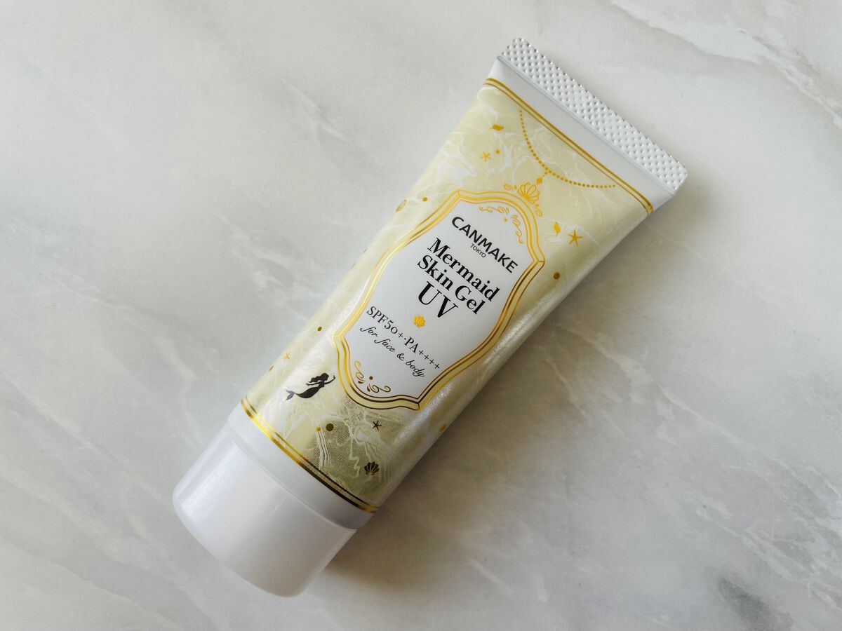 マーメイドスキンジェルUV/キャンメイク/日焼け止めジェルを使ったクチコミ（1枚目）