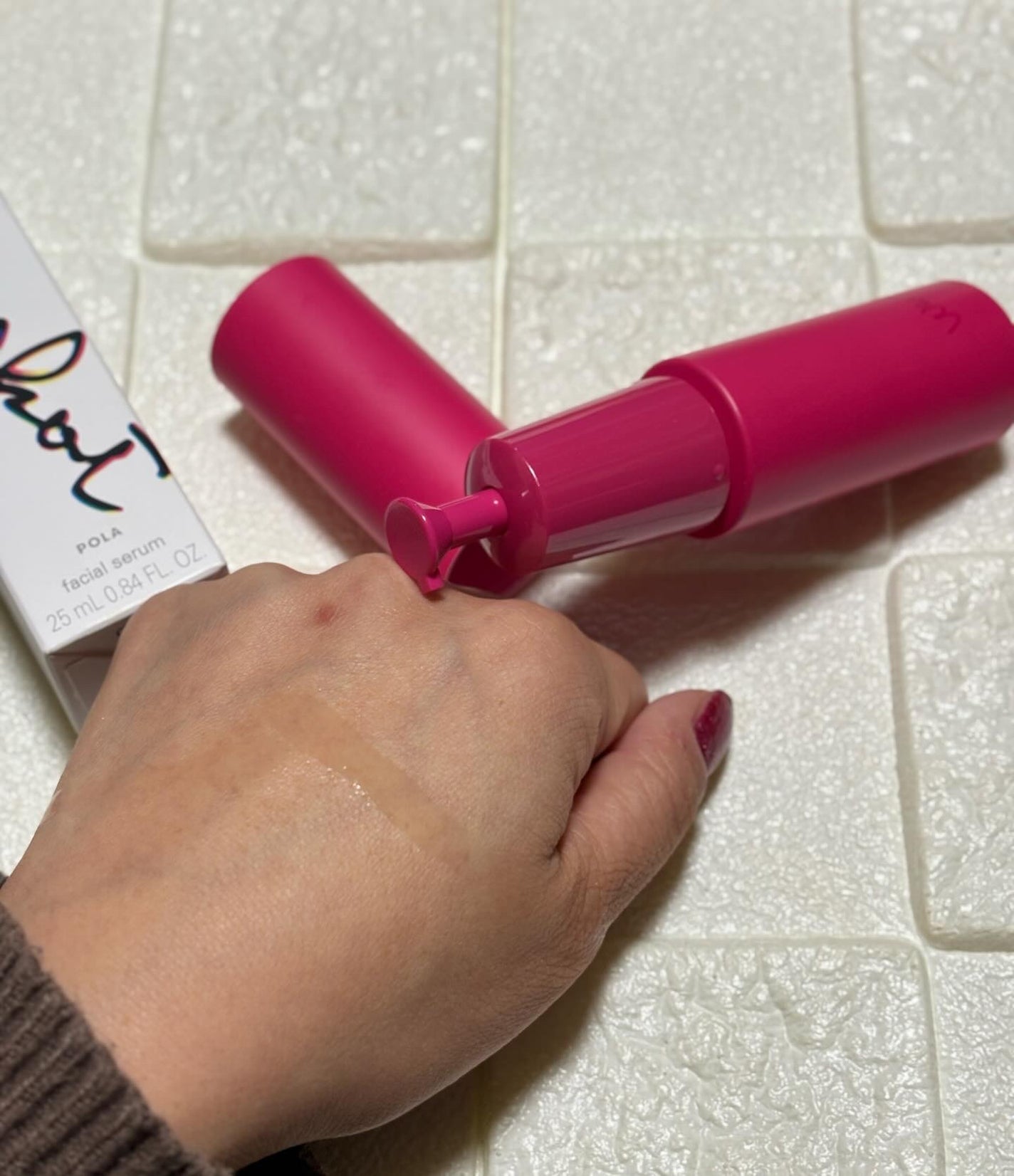 ホワイトショット フェイシャルセラム/POLA/美容液を使ったクチコミ(4枚目)