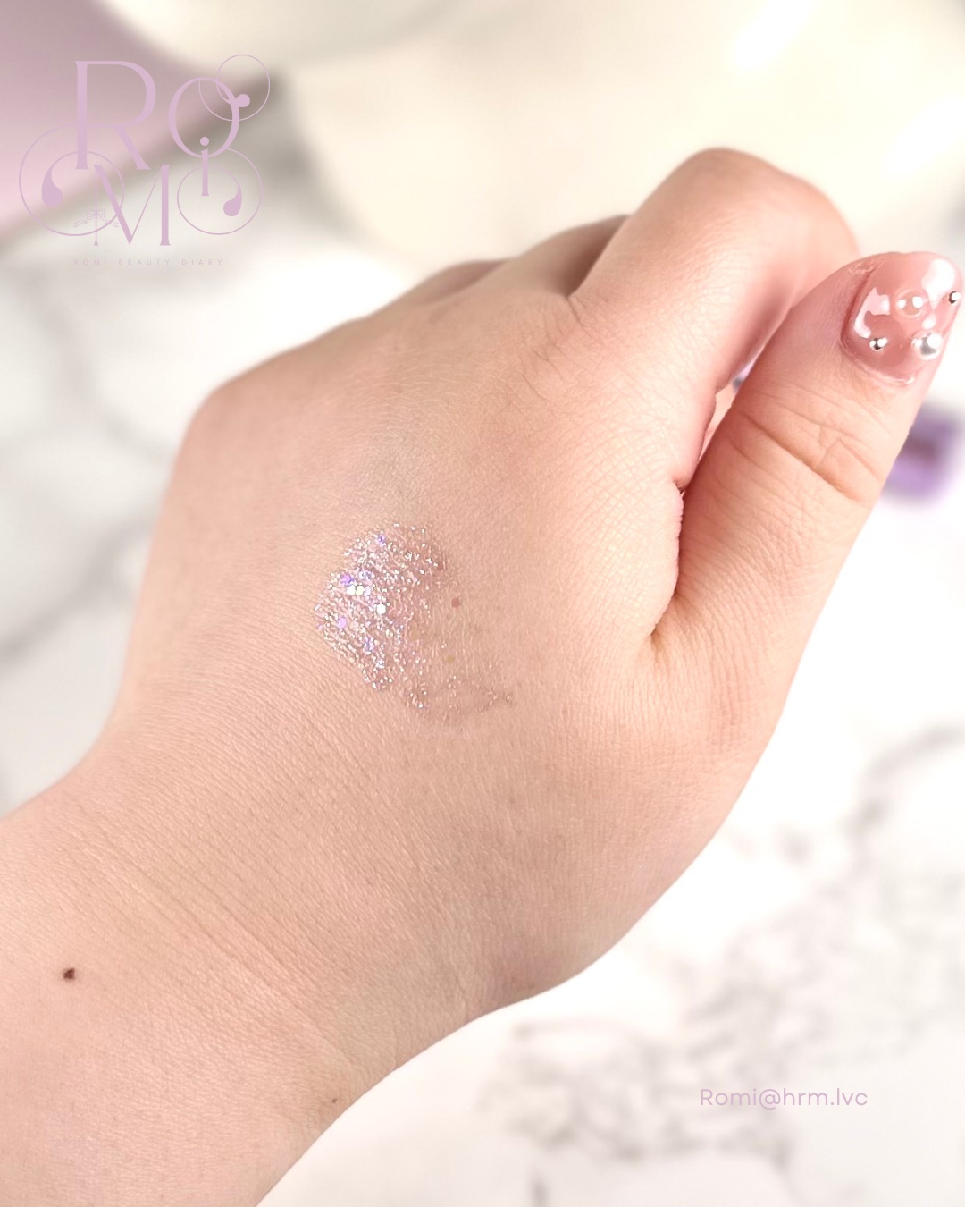 パールブリーアイグリッター/BLACK ROUGE/グリッターを使ったクチコミ（2枚目）