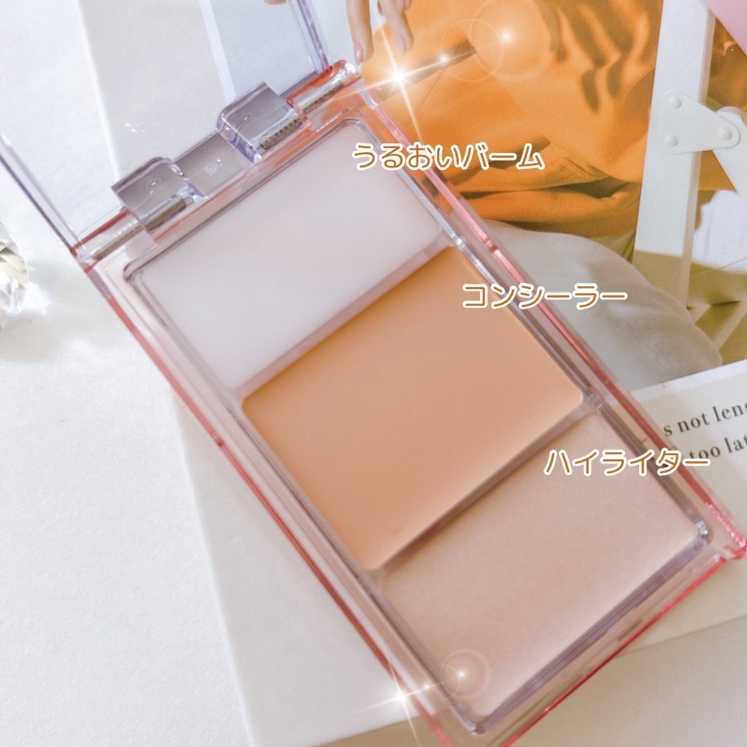 メイクリタッチパレット/KiSS/パレットコンシーラーを使ったクチコミ（2枚目）