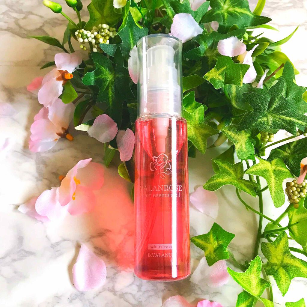 ヘアエッセンスオイル さくらローズ/VALANROSE/ヘアオイルを使ったクチコミ（2枚目）