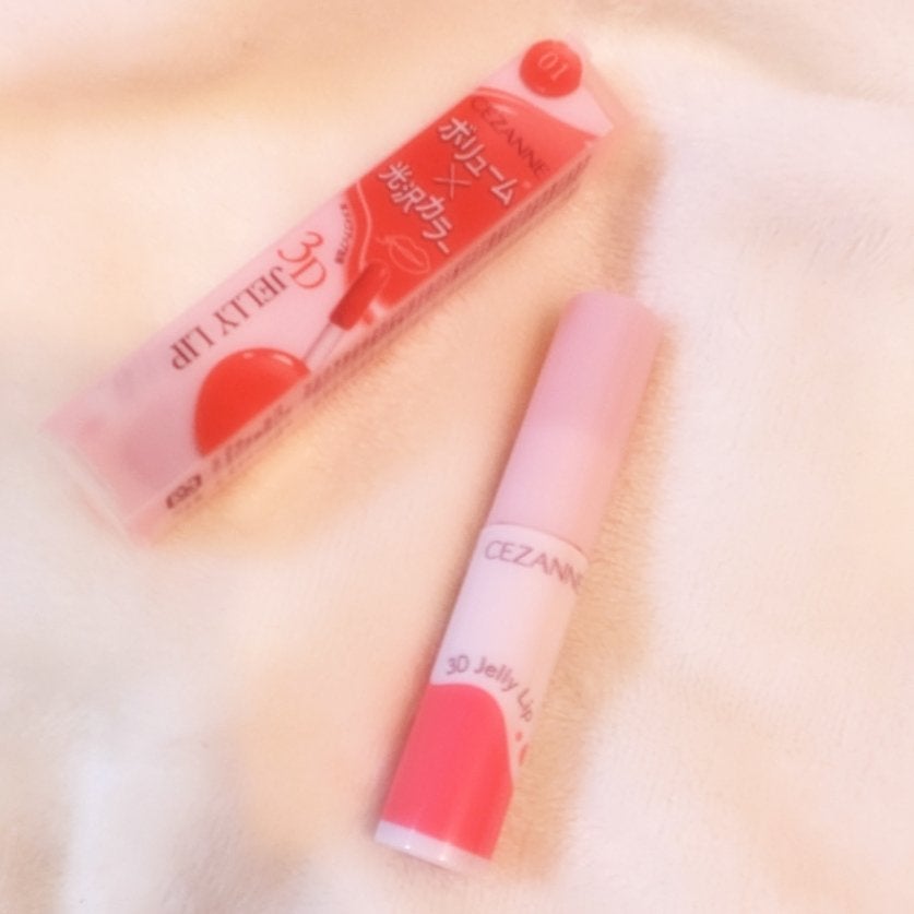 3Dジェリーリップ/CEZANNE/口紅・グロス・リップライナー・リップケアを使ったクチコミ(1枚目)