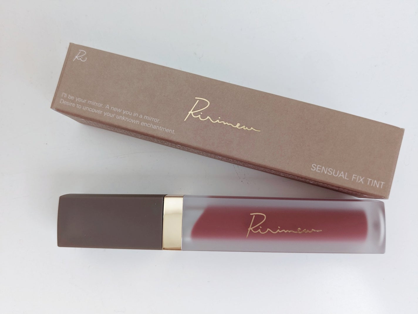 センシュアルフィックスティント/Ririmew/リップティントを使ったクチコミ(1枚目)