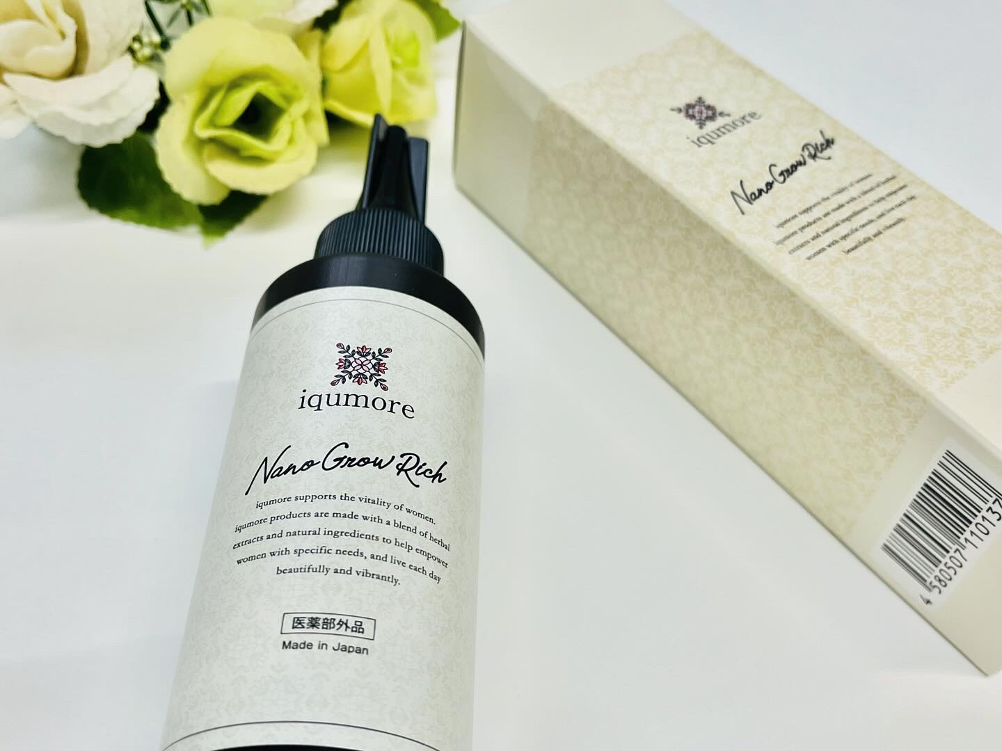 ナノグロウリッチ/iqumore/頭皮ローションを使ったクチコミ（1枚目）