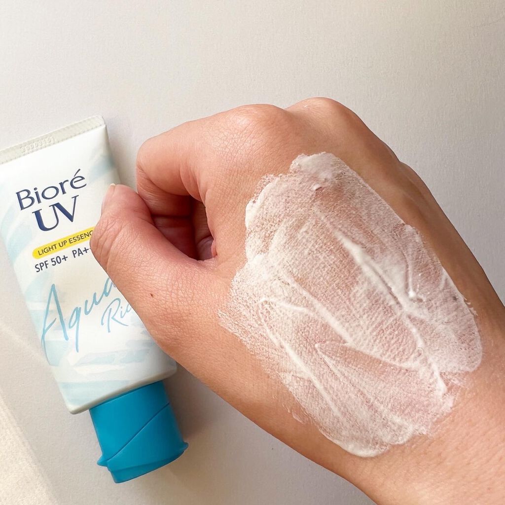 ビオレUV アクアリッチ ライトアップエッセンス/ビオレ/日焼け止めクリームを使ったクチコミ(3枚目)