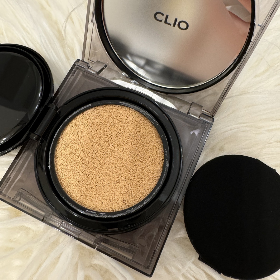 キル カバー ザ ニュー ファンウェア クッション 03 LINEN/CLIO/クッションファンデーションを使ったクチコミ（2枚目）