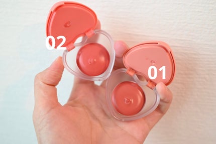 スフレカラーポット/dasique/口紅を使ったクチコミ(2枚目)