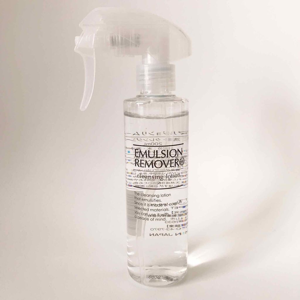 エマルジョンリムーバー　300ml/200ml/水橋保寿堂製薬/その他洗顔料を使ったクチコミ（1枚目）