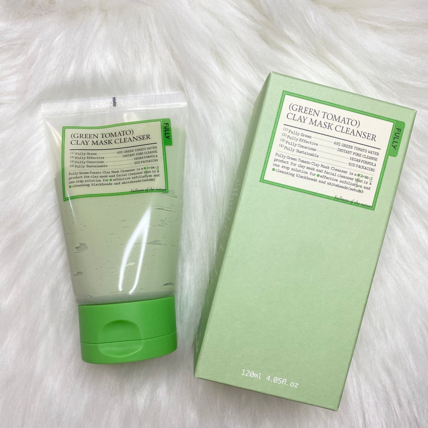 グリーントマトクレイマスククレンザー/FULLY/洗い流すパック・マスクを使ったクチコミ(1枚目)
