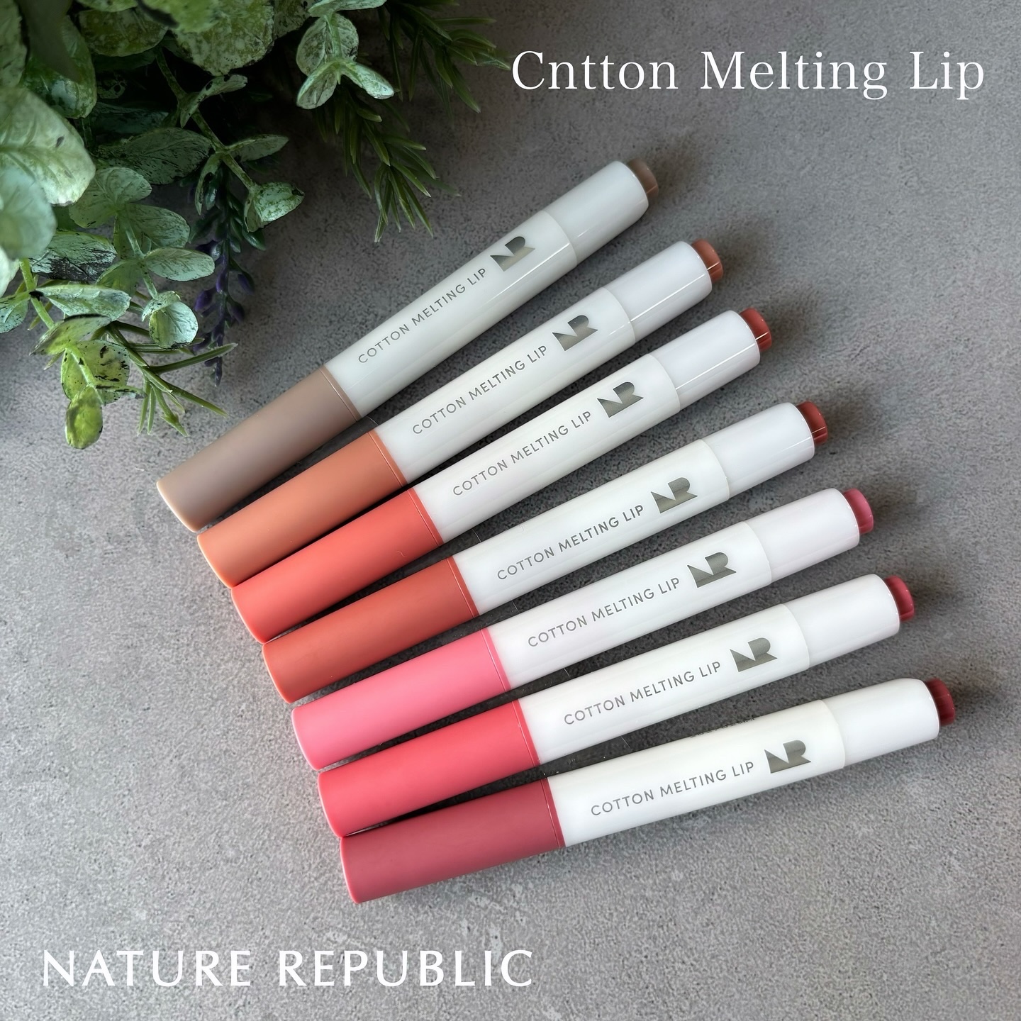 コットンメルティングリップ/ネイチャーリパブリック/口紅を使ったクチコミ（1枚目）