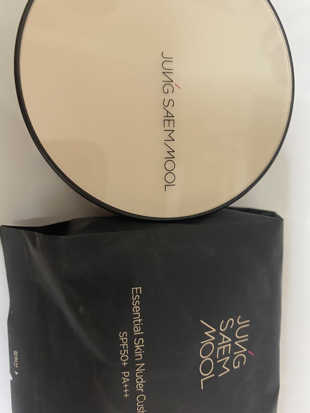 エッセンシャル スキン ヌーダー クッション/JUNG SAEM MOOL/クッションファンデーションを使ったクチコミ（3枚目）