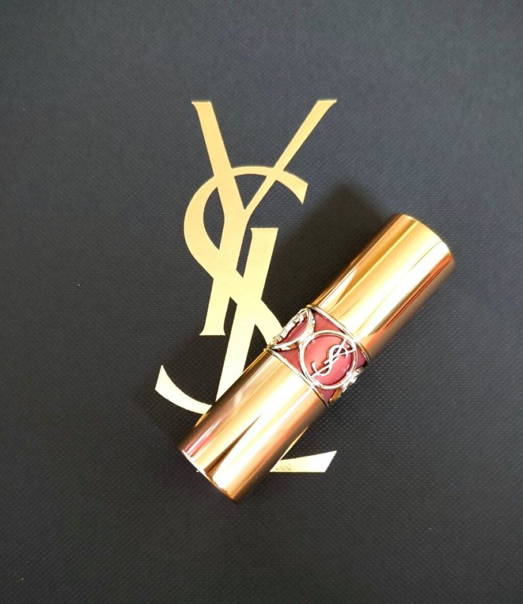 ルージュ ヴォリュプテ シャイン/YVES SAINT LAURENT BEAUTE/口紅を使ったクチコミ(3枚目)