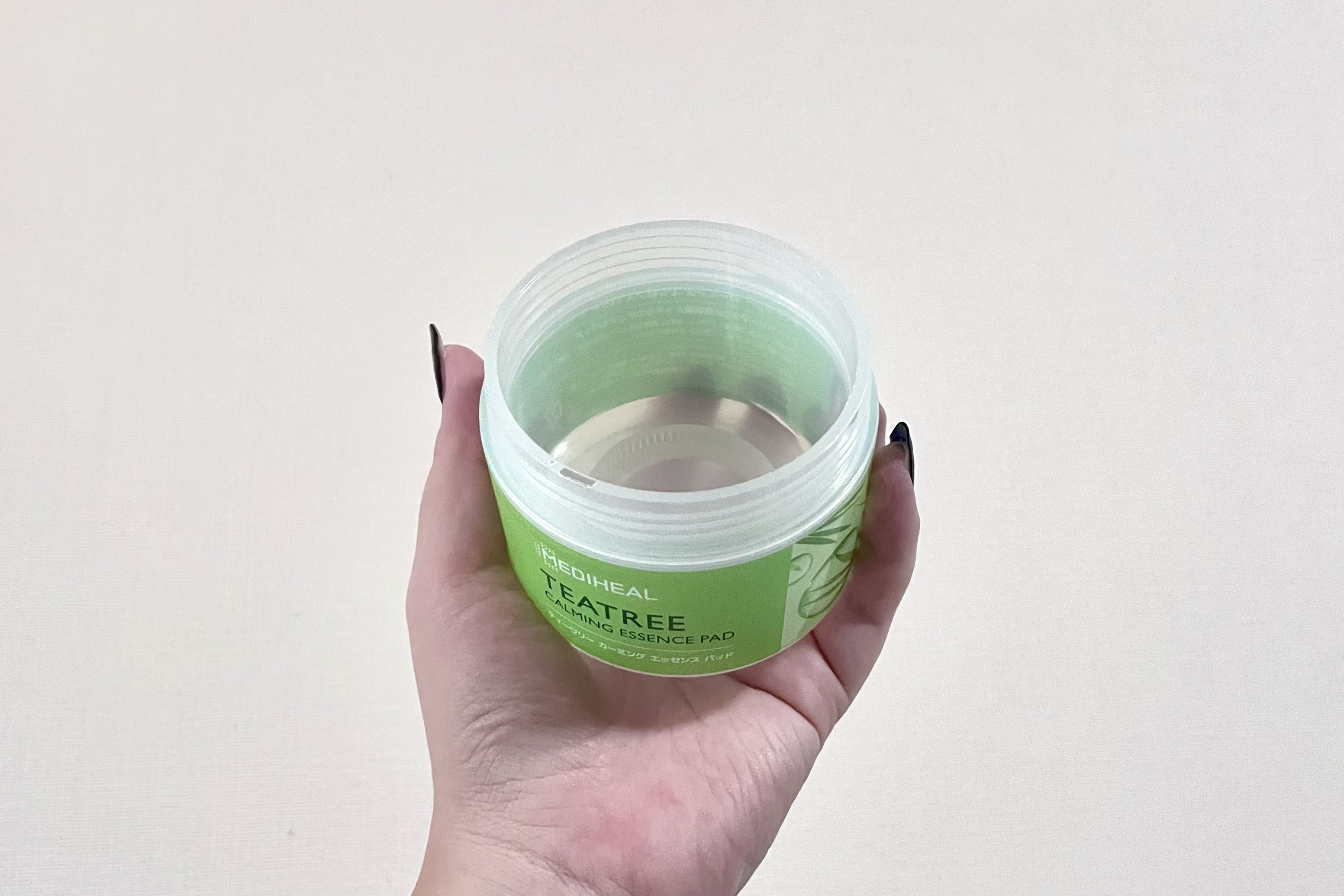 ティーツリーカーミングエッセンスパッド/MEDIHEAL/トナーパッドを使ったクチコミ（1枚目）