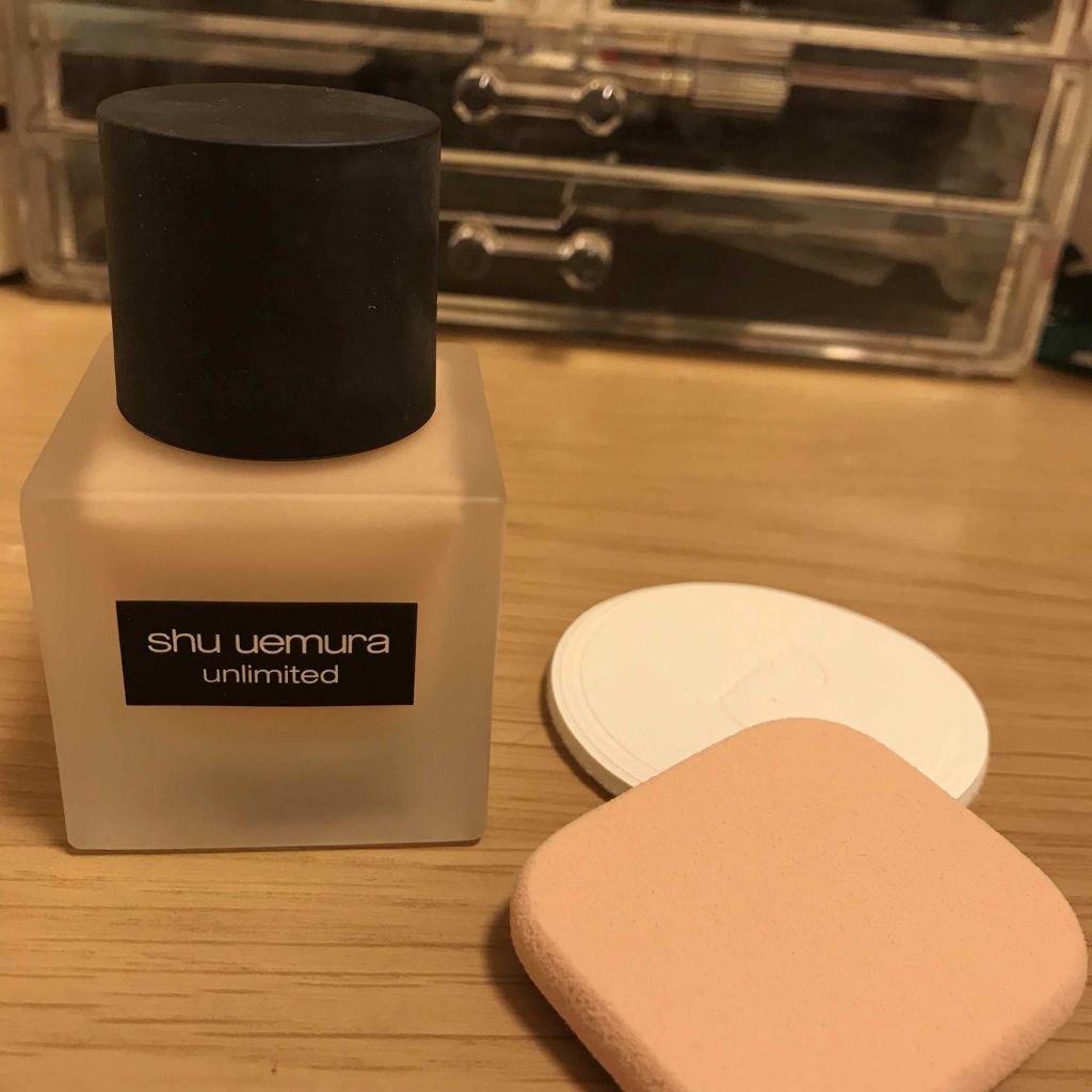 （旧）アンリミテッド ラスティング フルイド/shu uemura/リキッドファンデーションを使ったクチコミ（2枚目）
