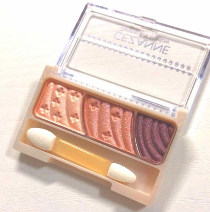 トーンアップアイシャドウ/CEZANNE/アイシャドウパレットを使ったクチコミ(1枚目)
