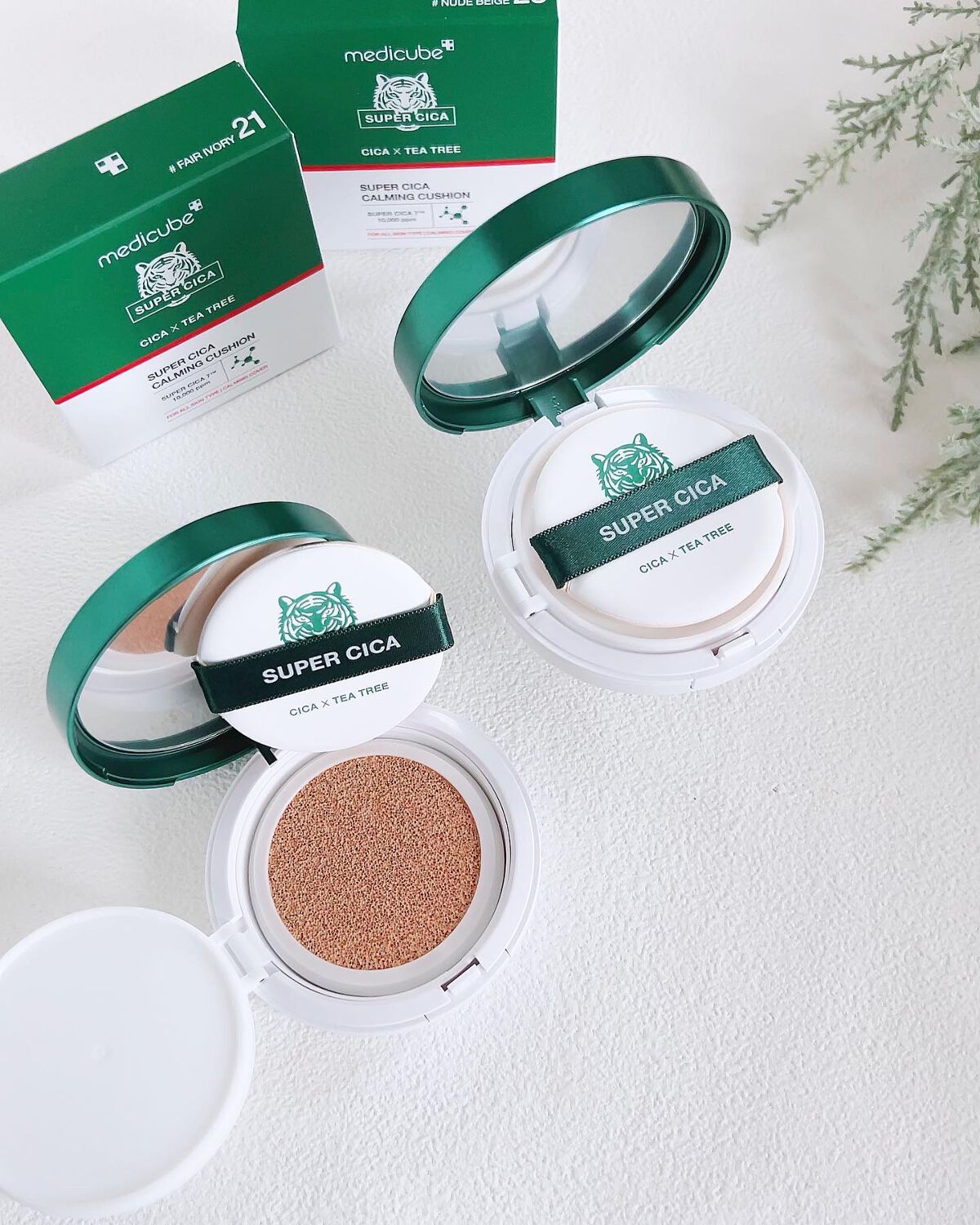 スーパーシカクッション/MEDICUBE/クッションファンデーションを使ったクチコミ（2枚目）