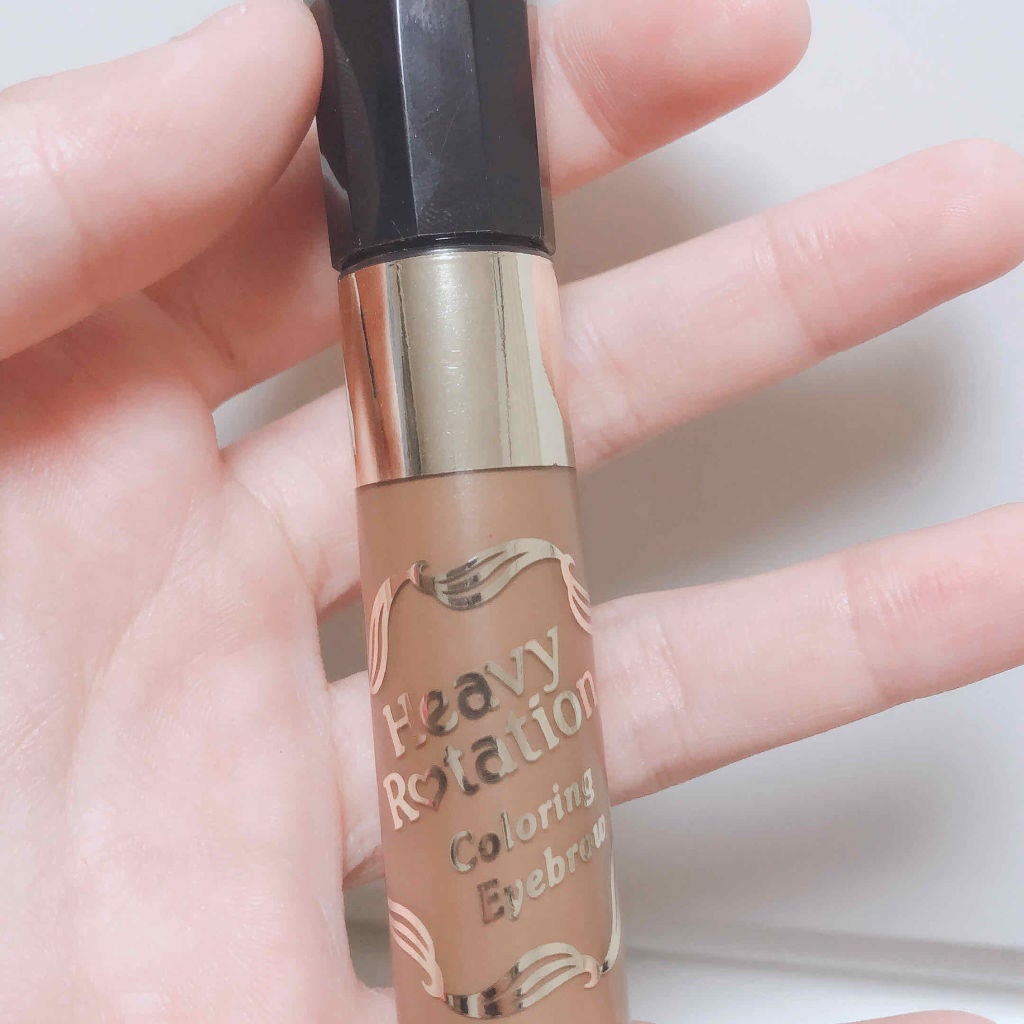 カラーリングアイブロウ/ヘビーローテーション/眉マスカラを使ったクチコミ(1枚目)