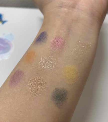 UR GLAM BLOOMING EYE COLOR PALETTE/U R GLAM/アイシャドウパレットを使ったクチコミ(2枚目)