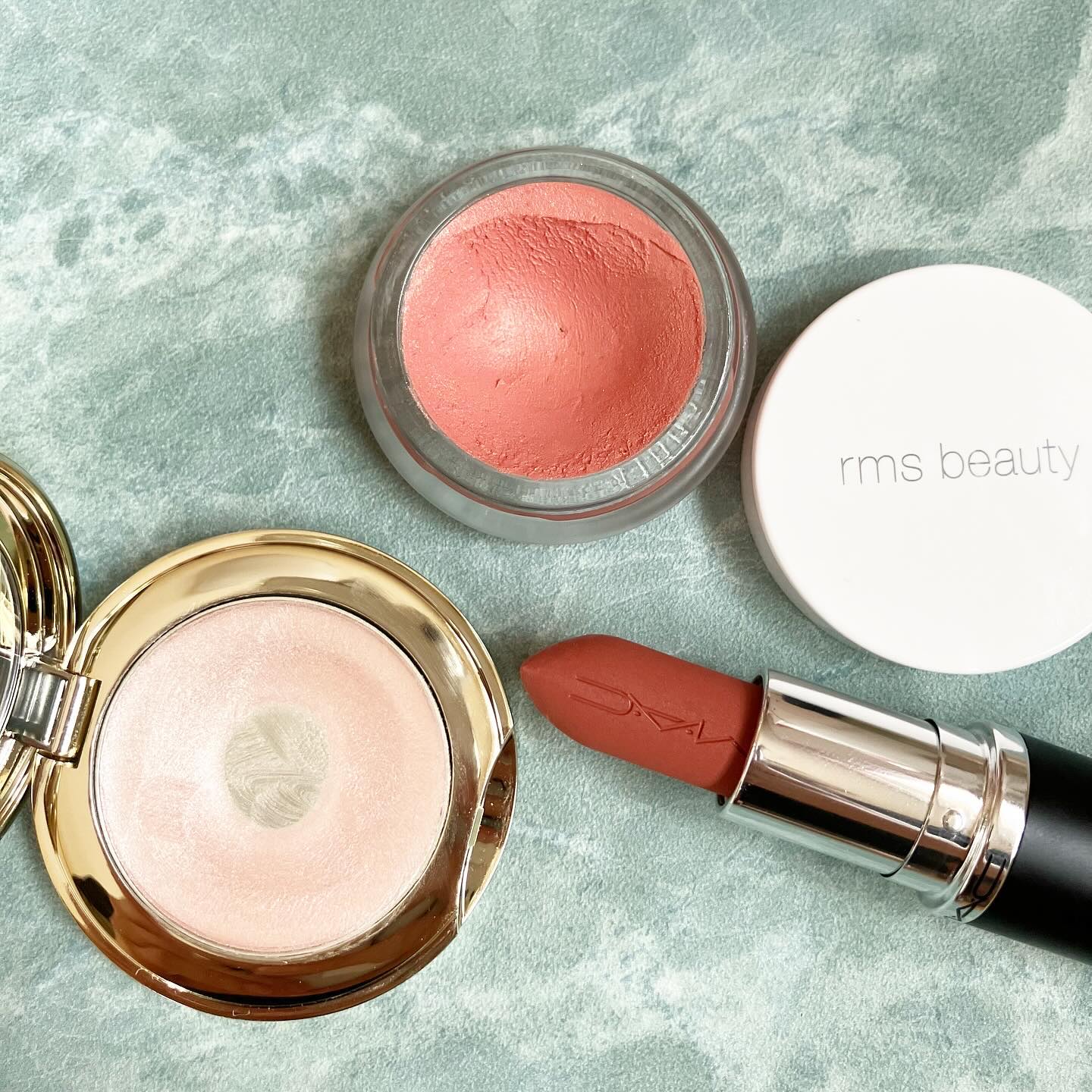 リップチーク ロストエンジェル/rms beauty/ジェル・クリームチークを使ったクチコミ（3枚目）