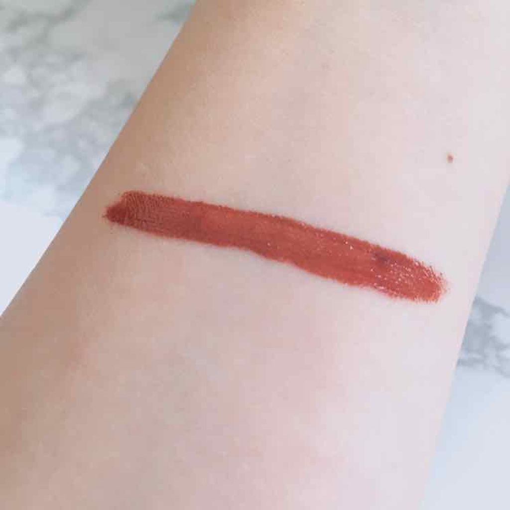 クラッシュド リキッド リップ 07 オートココア/BOBBI BROWN/口紅を使ったクチコミ（3枚目）