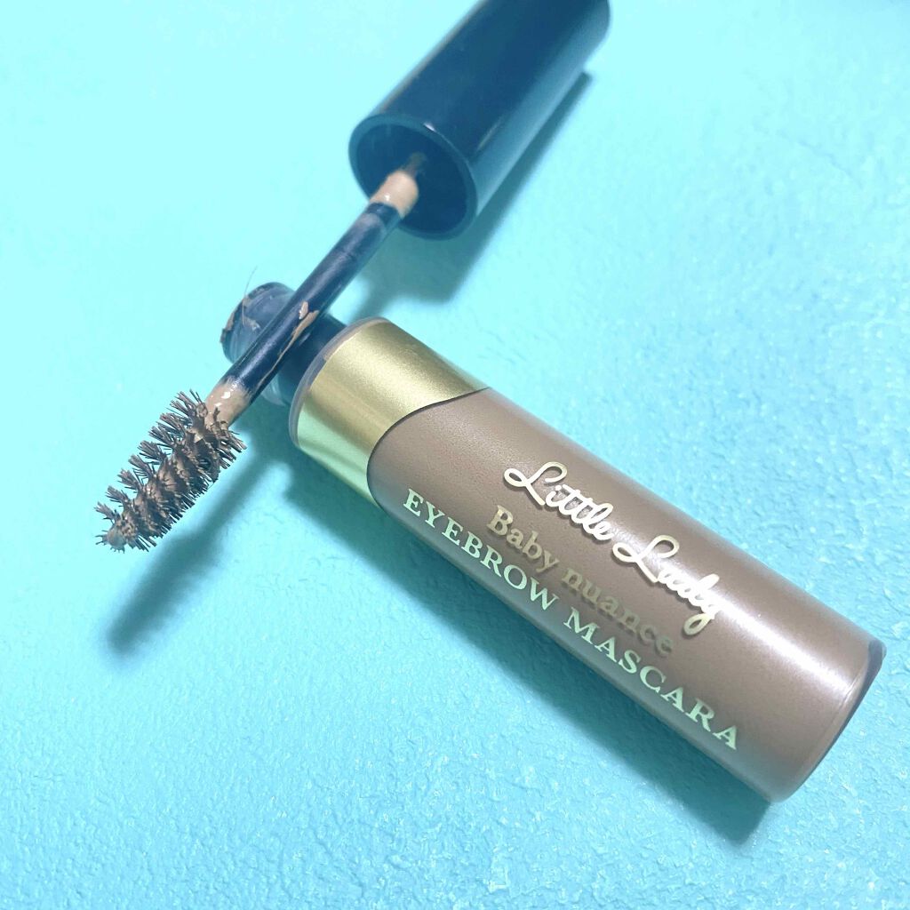 ベビーニュアンス アイブロウ 01 ナチュラルベージュ/リトルレディ/眉マスカラを使ったクチコミ（2枚目）