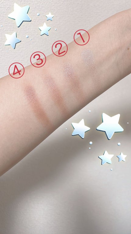 シルキースフレアイズ/キャンメイク/アイシャドウパレットを使ったクチコミ(3枚目)