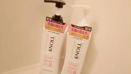 カラーコントロール シャンプー W/コンディショナー W/スティーブンノル ニューヨーク/市販シャンプーを使ったクチコミ(1枚目)