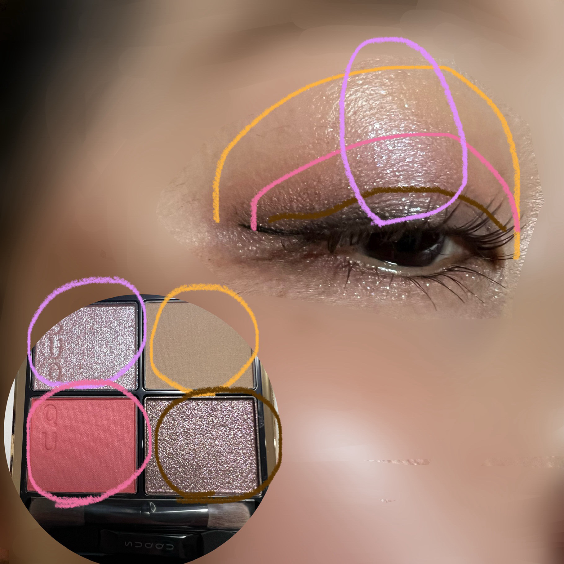 シグニチャー カラー アイズ/SUQQU/アイシャドウパレットを使ったクチコミ（3枚目）