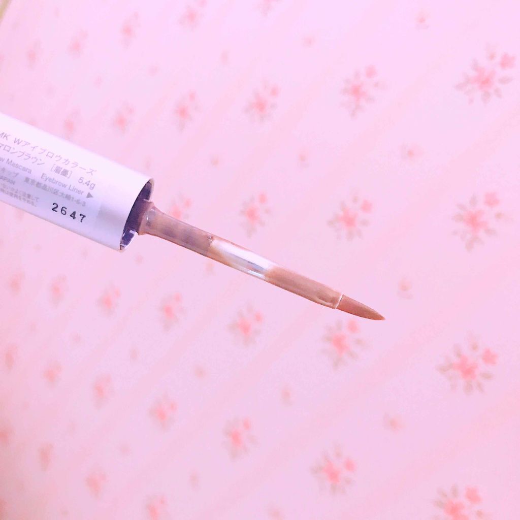 Wアイブロウカラーズ/RMK/リキッドアイブロウを使ったクチコミ(3枚目)