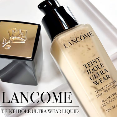 タンイドル ウルトラ ウェア リキッド/LANCOME/リキッドファンデーションを使ったクチコミ（1枚目）