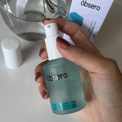 グリーンカーミングブルーレーションクリーンアンプル/obsero/美容液を使ったクチコミ(2枚目)