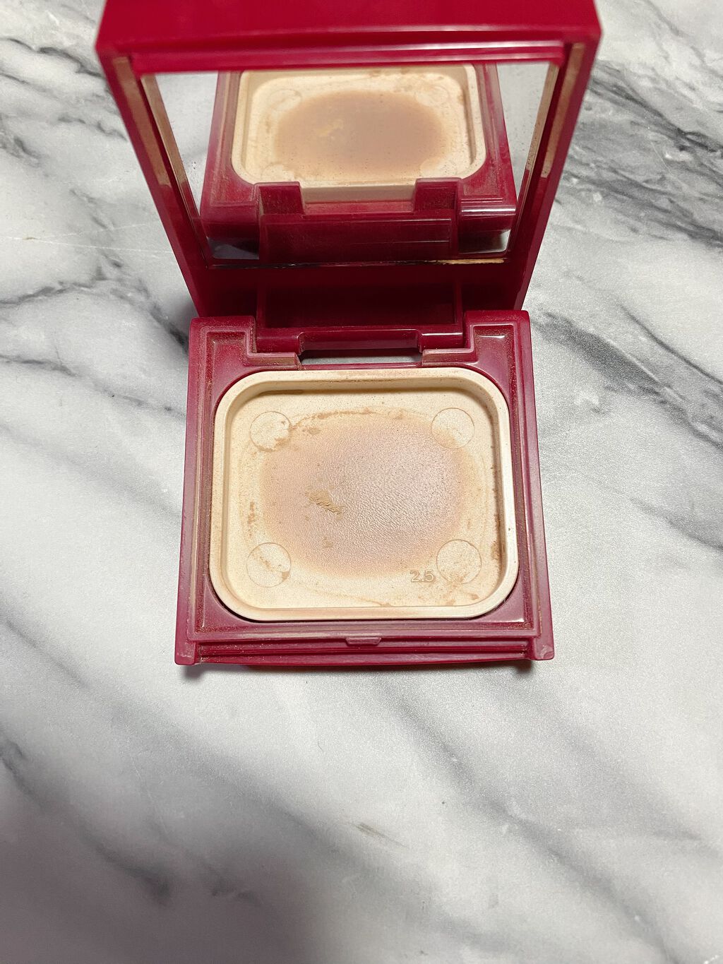 プロフィニッシュファンデーション/インテグレート/パウダーファンデーションを使ったクチコミ（2枚目）