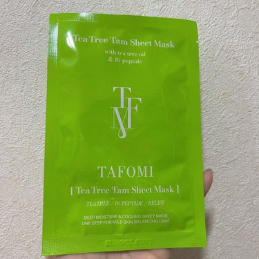 CICA Tam Sheet Mask/TAFOMI/シートマスク・パックを使ったクチコミ（2枚目）