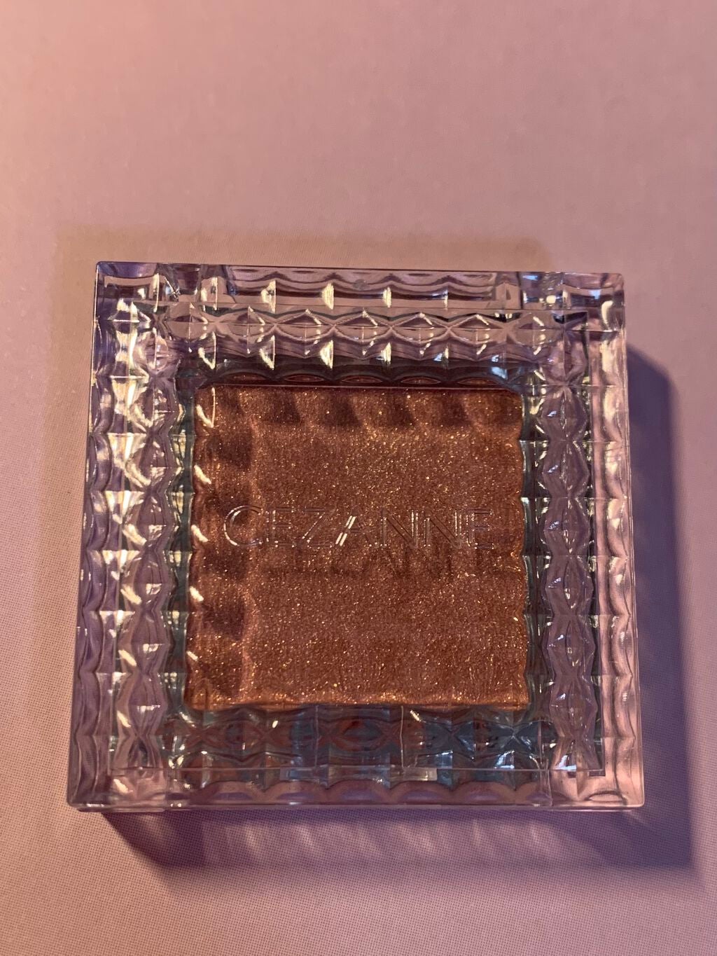 シングルカラーアイシャドウ/CEZANNE/単色アイシャドウを使ったクチコミ(2枚目)