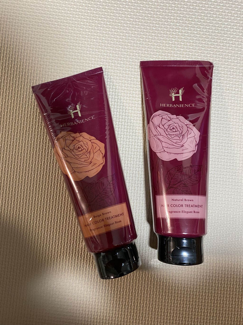 ハーバニエンス　ヘアカラートリートメント/HERBANIENCE/ヘアカラーを使ったクチコミ（1枚目）