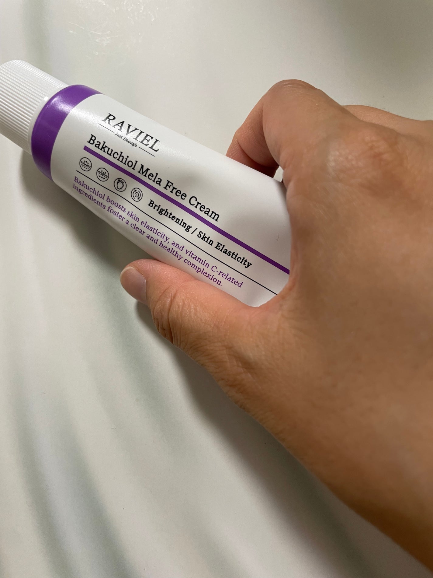 バクチオール メラフリー クリーム/RAVIEL/フェイスクリームを使ったクチコミ(2枚目)