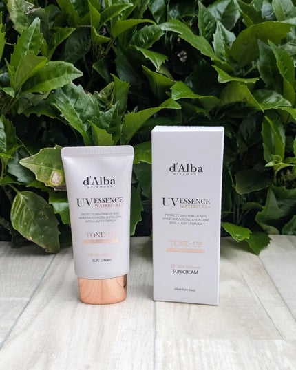 ウォータフルトーンアップサンクリーム/ダルバ/日焼け止めクリームを使ったクチコミ(4枚目)