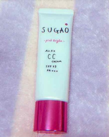 AirFitCCクリーム ピンクブライト/SUGAO®/CCクリームを使ったクチコミ（1枚目）