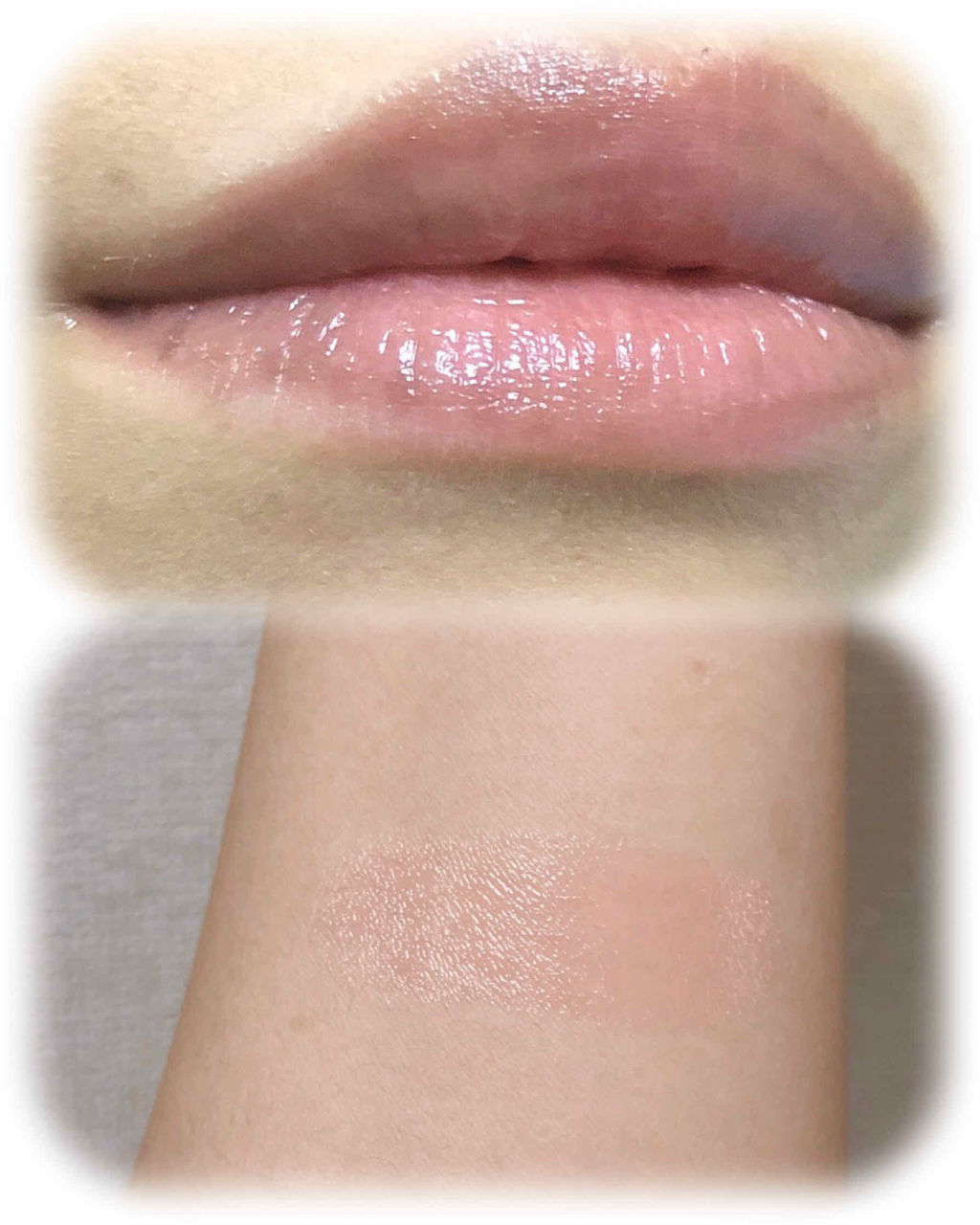 モイストピュアカラーリップ ピンクベージュ/ニベア/リップクリームを使ったクチコミ（2枚目）