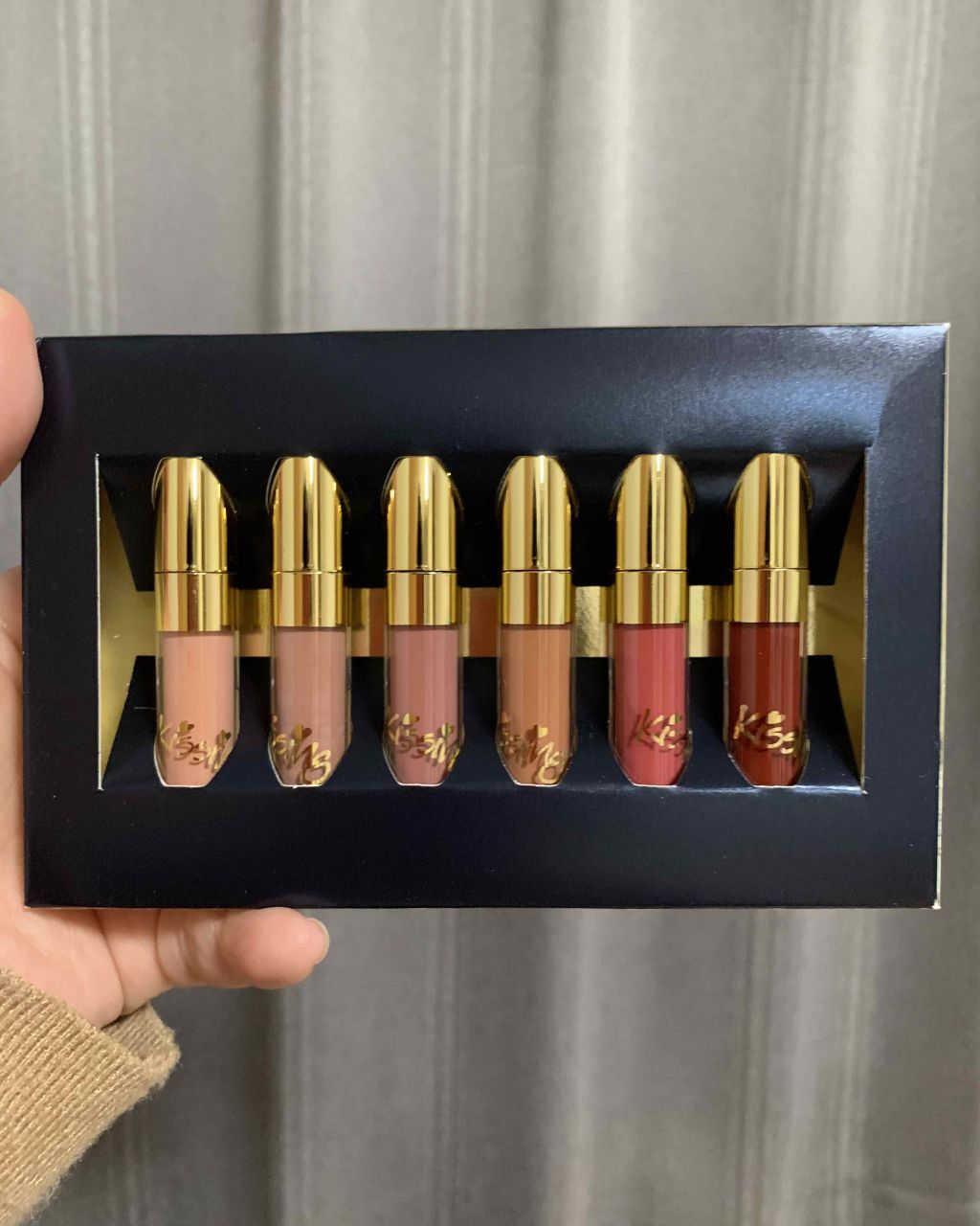 Matte Liquid Lip Stick 6pcs/set/Beauty glazed/口紅を使ったクチコミ（2枚目）