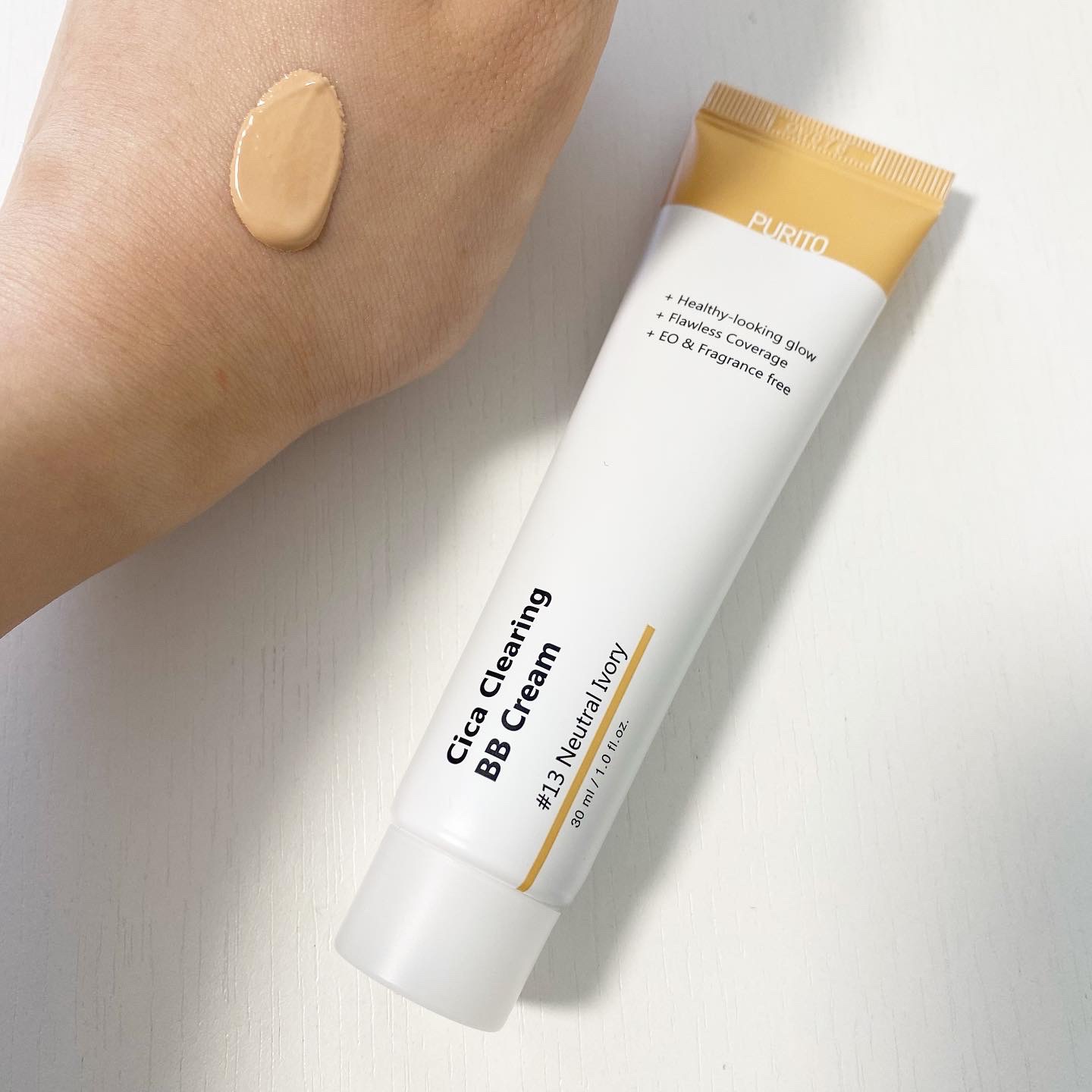 Cica Clearing BB Cream/PURITO/化粧下地を使ったクチコミ（3枚目）