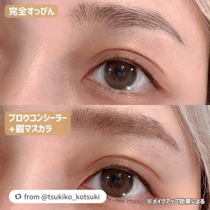 エテュセ アイエディション(ブロウコンシーラー)/ettusais/その他アイブロウを使ったクチコミ(4枚目)