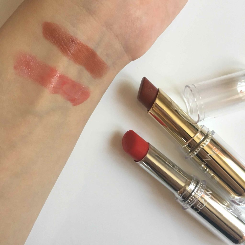 ラスティンググロスリップ/CEZANNE/口紅を使ったクチコミ(1枚目)