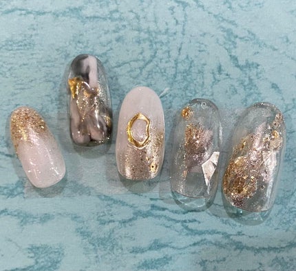 ジェルネイル(ライト対応)/セリア/ジェルネイルを使ったクチコミ(2枚目)